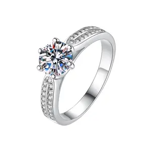#15 (Coco) 925 Sterling Silver Synethic Moissanite Ring