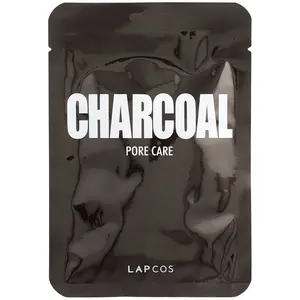 Lapcos Charcoal Beauty Sheet Mask, Pore Care, 1 Sheet, 0.84 fl oz (25 ml)
