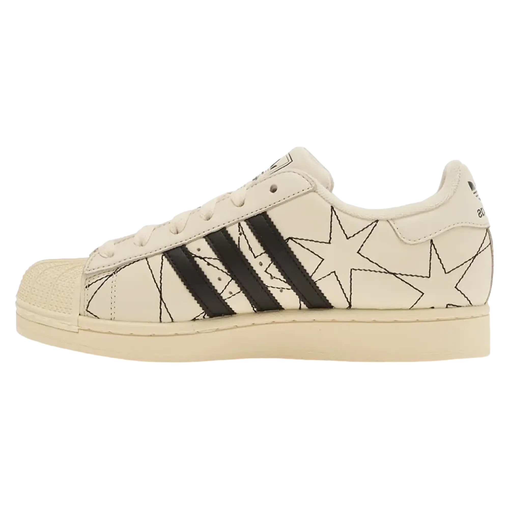 Superstar II WMNS "Cream White Black Stars" IH4123
