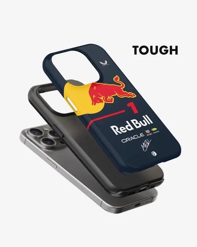 Max Verstappen World Champion 2025 RedBull Phone Case, Compatible with iPhone X 11 12 13 14 15 16 17 Air Plus Pro Max screen protector