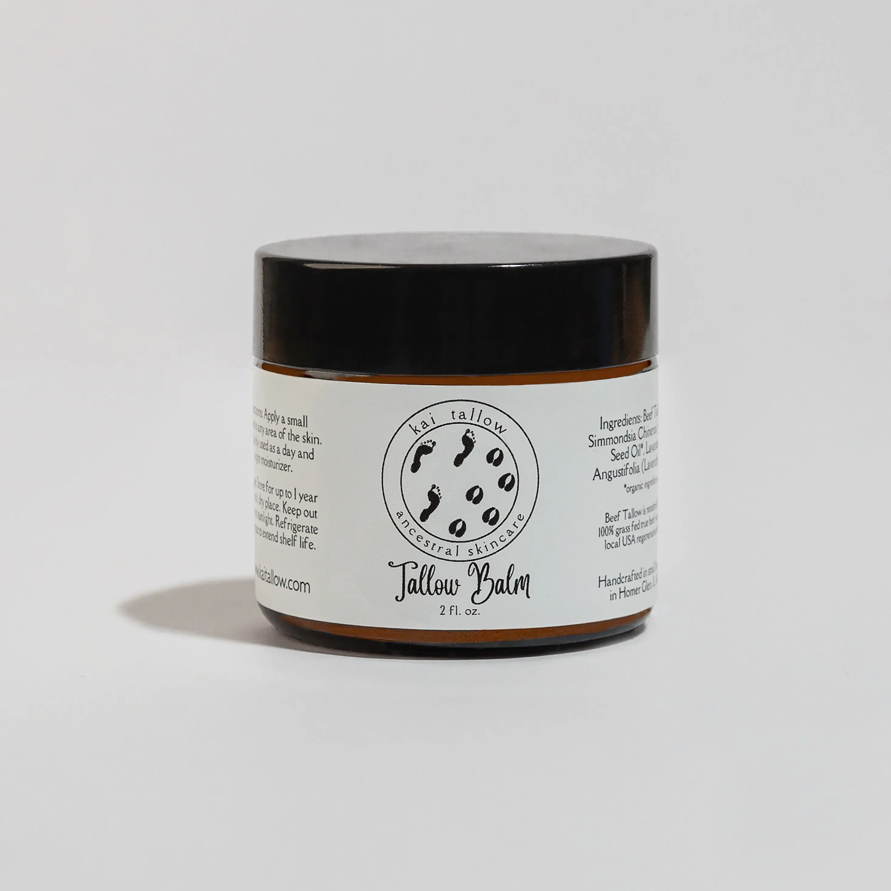 Grass-Fed Tallow Balm for Deep Moisture, Skin Support, and All-Over Body Nourishment