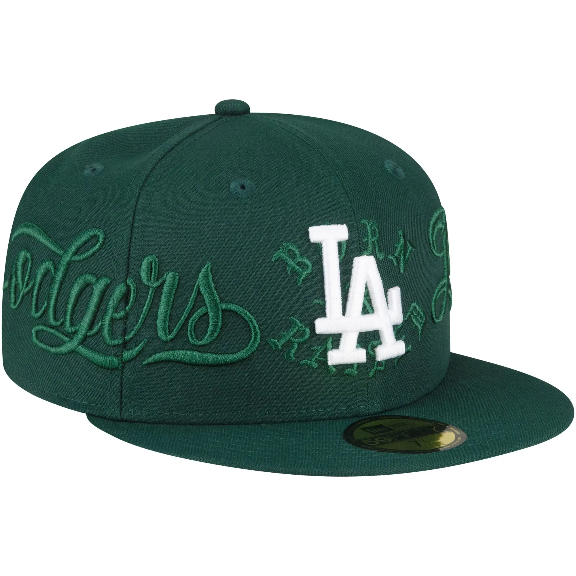Los Angeles Dodgers New Era Born x Raised Mr. Cartoon 59FIFTY Fitted Hat - Green