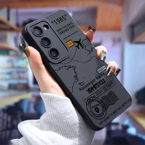 High-Quality Protective Phone Case with an Airplane Design, Compatible with Samsung Galaxy S24/S23/S22/S21 Series, Featuring a Black Background, Shockproof, Anti-Slip, Lightweight, Durable, And Stylish. Compatible with iPhone 13/XR