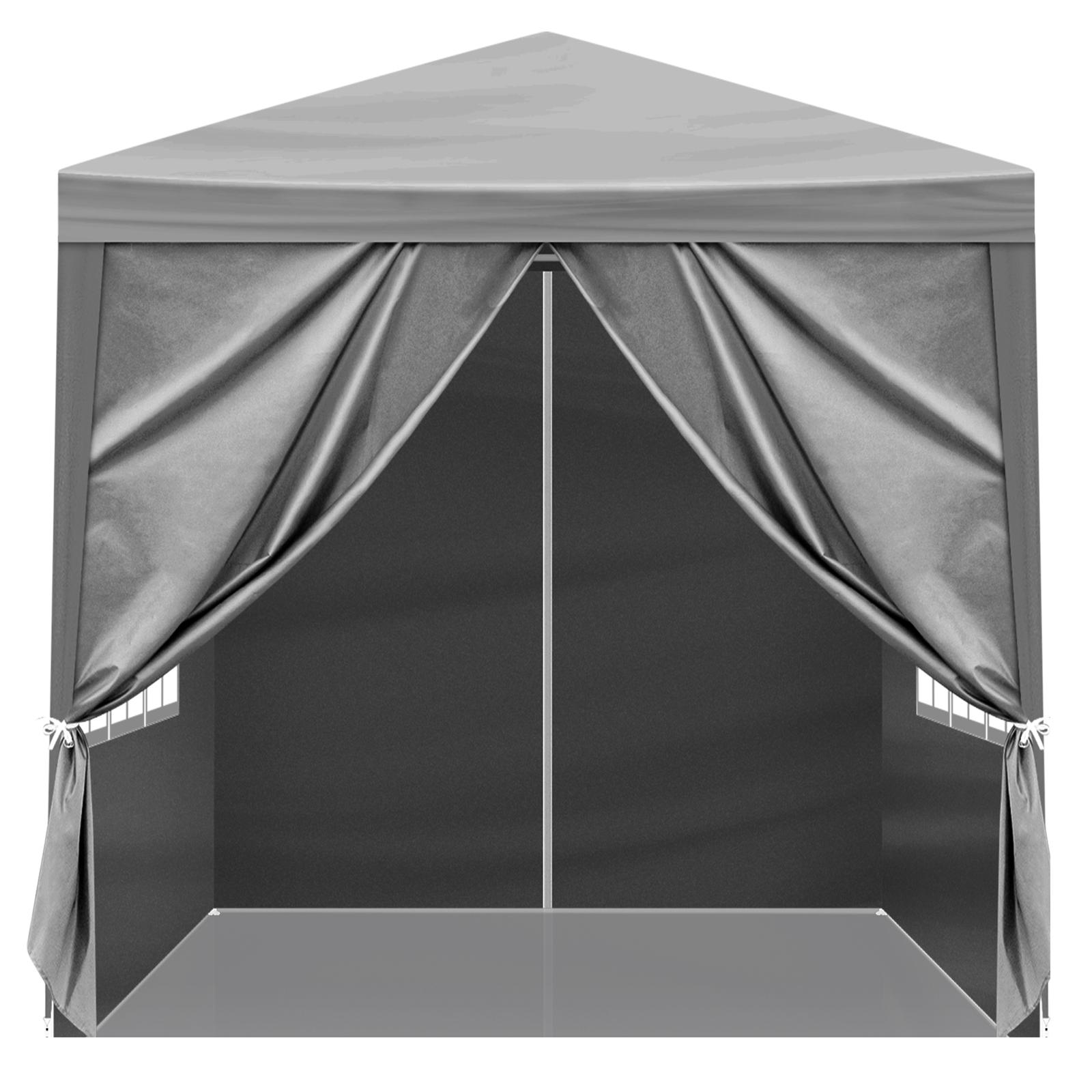 6.5x6.5FT Portable Four Sides Party Tent – Lightweight Easy Setup Outdoor Canopy for Camping, Backyard Gatherings & Pool Parties