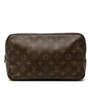 Pre-owned Louis Vuitton 1 Shoulder Bags Monogram Trousse Toilette 28 gz