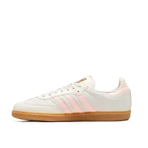 Adidas Samba OG Wonder White Clear Orange Gum Youth / Women’s Perfect Daily Casual Fashion Footwear Walking Sneakers Shoe Girl Trainer Runner Running Athletic Closed