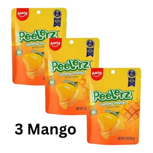 Viral Mango Gummy Peeling Candy - Peel, Eat, Repeat