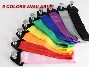 1 x Universal Yellow Pink Purple Orange Blue Grey or Red Heavy Duty Car Racing Towing Hook Strap Bumper Front & Rear