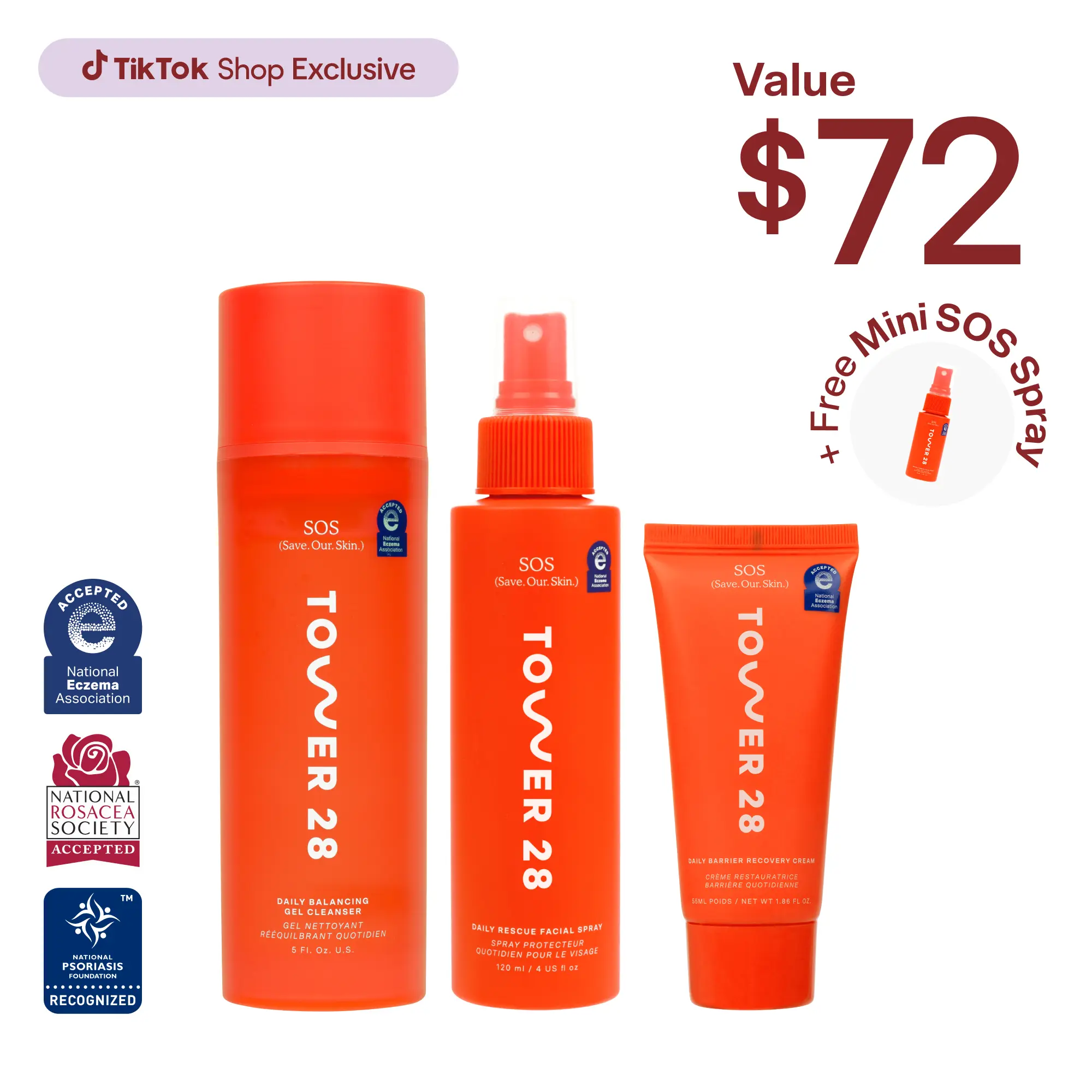 SOS 3-Step Skincare Set