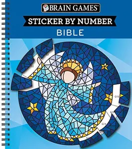 Sticker by Number: Bible (28 Images to Sticker)