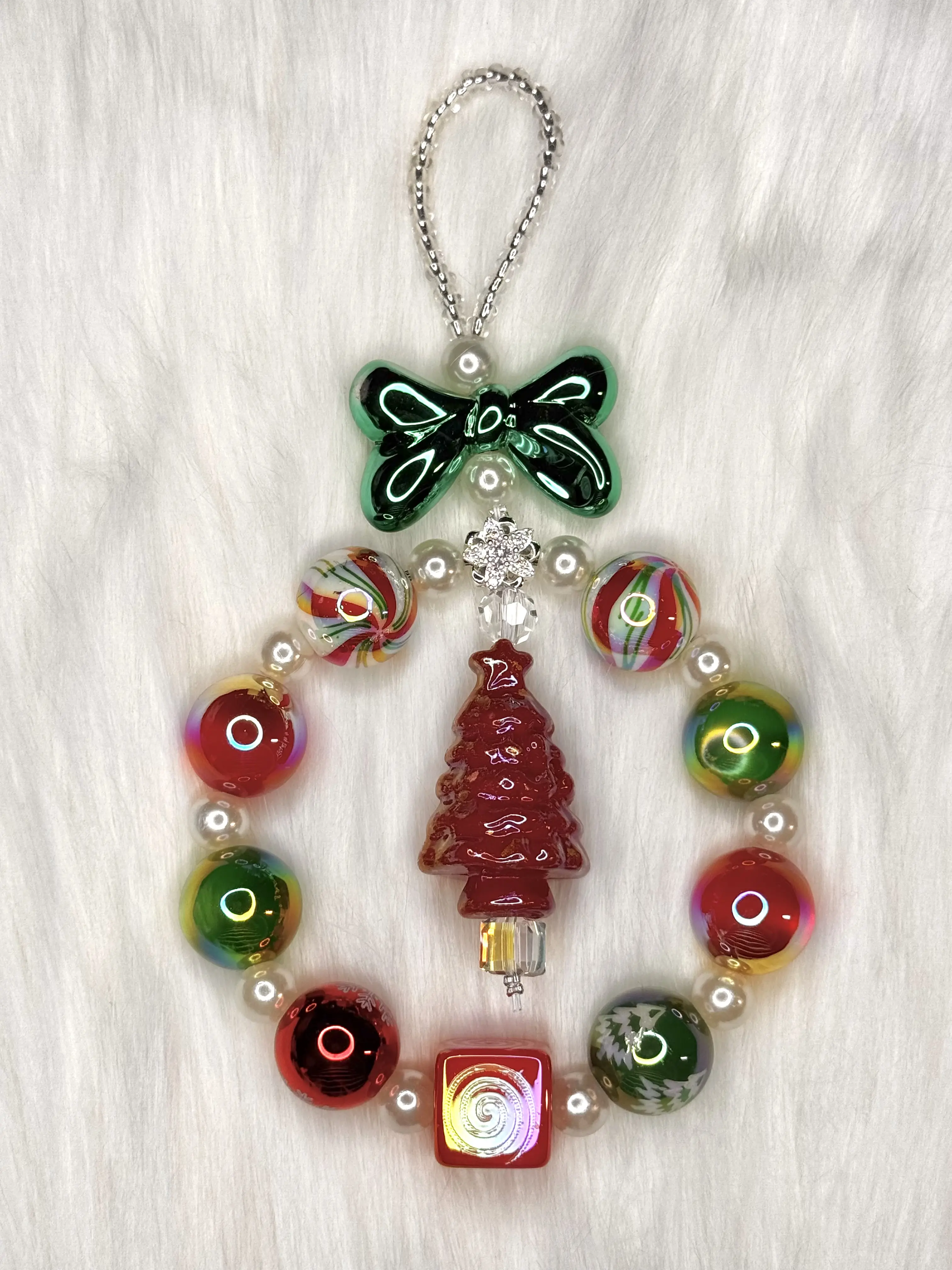 Christmas Ornament and Beadable Pens - Perfect for Office Stationery and Gifts