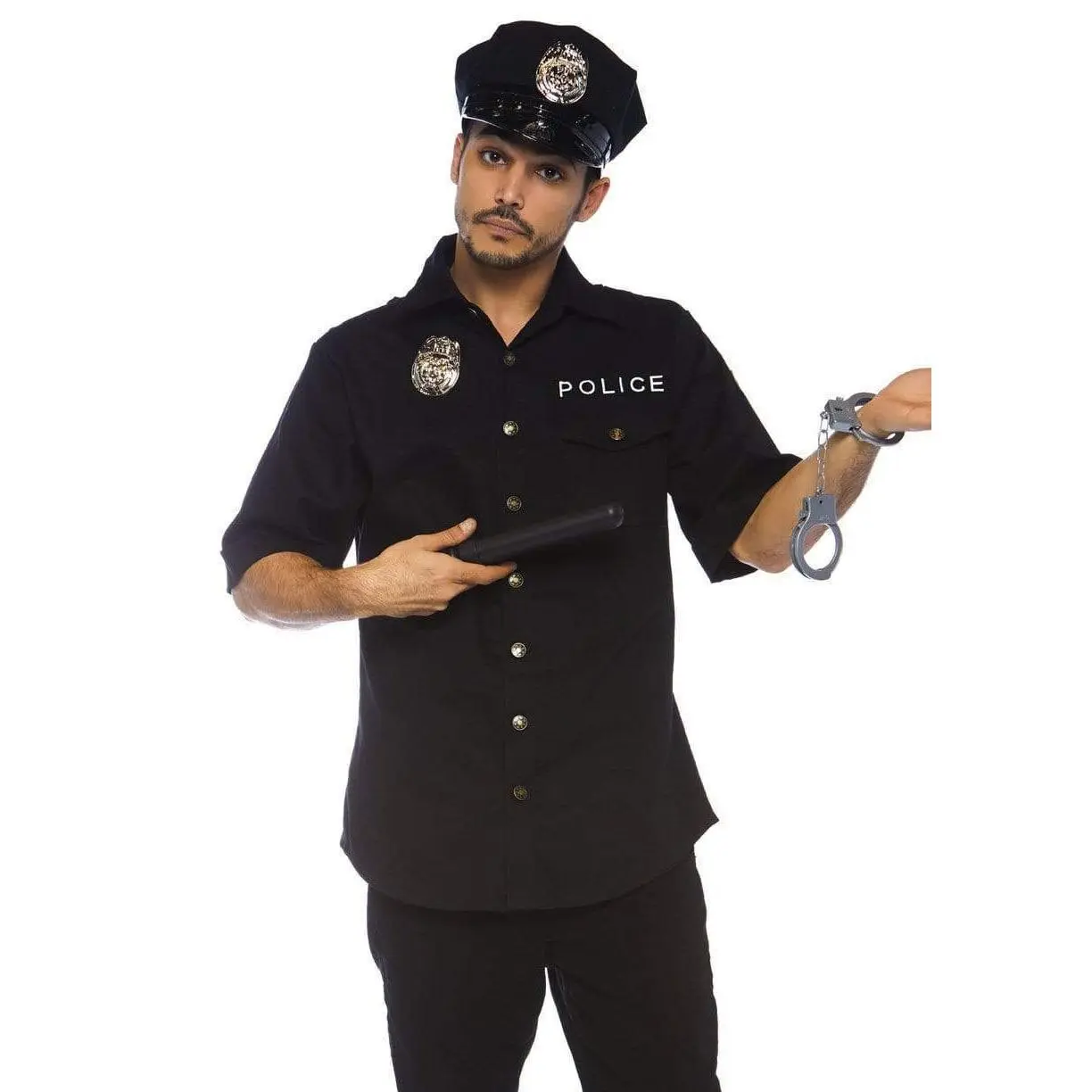 Men's Cuff Em' Cop Police Costume Men's Cuff Em' Cop Police Costume