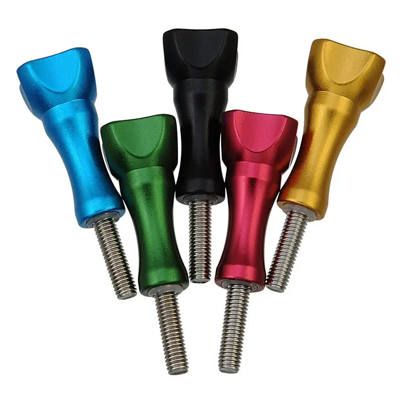 Fotodiox Pro GoTough Medium Thumbscrew - 35mm Aluminum Bolt Knob with Stainless Screw (choose from 5 colors) for GoPro HERO 2-Prong Mounting System