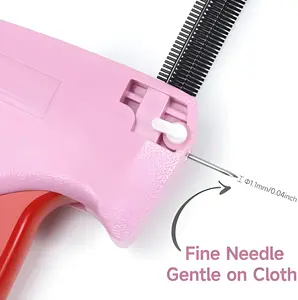 Handheld Stitch & Tagging Gun for Clothes – Quick, Easy Sewing Fixer for Hemming Pants with 6 Needles & 1000 Fasteners Included