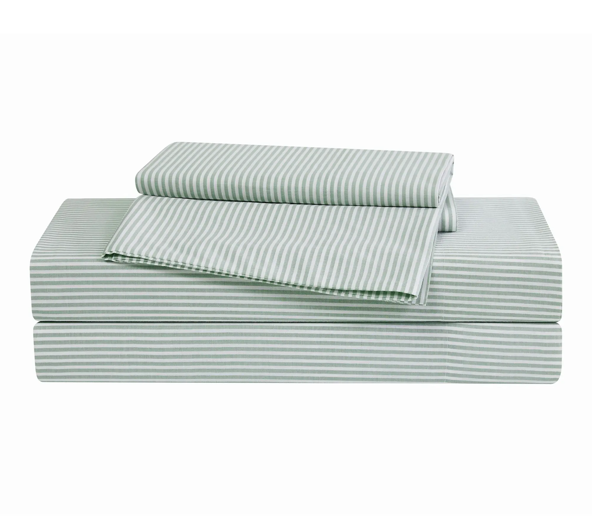 Brooklyn Loom Pinstripe Twin XL 3 Piece Sheet Set