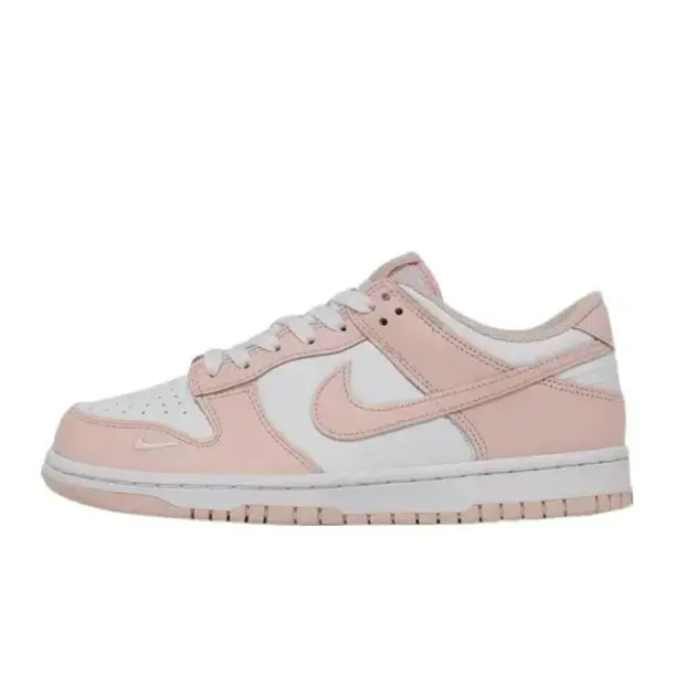 Nike Dunk Low 'Washed Coral' Youth/Women's Stylish Sneakers Shoes, Perfect Daily Casual Fashion Sports Footwear for Walking & Training, Walking Shoes, Classic, Leather Base