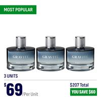 3 bottles of the top-selling cologne for men