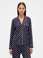 Navy Blue & White Polka Dot