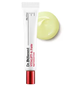 Dr.Different VITALIFT-A Forte - Retinal Intensive Anti-Aging Night Cream for Lifting & Firming-Anti-Wrinkle Face Moisturizer Cream with Vitamin A & Hyaluronic Acid Reduce Wrinkles & Fine Lines 0.7oz.