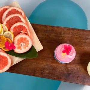 Palm Sugar Scrub | Kojic Acid | Discoloration | Coconut Milk | Dark Spot Remover | Skin Brightener | Foaming Scrub  Strawberry Skin Glycolic AHA