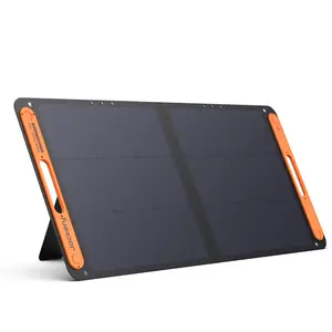 New Jackery Solarsaga 100w Portable Solar Panel For Explorer 240/300/500/1000/1500 Power Station  Foldable Solar Cell Solar Charger With Usb Outputs For Phones ideal For Rooftops Outdoor Camping And Rvs - Patio  Lawn & Garden Charge Controllers and A