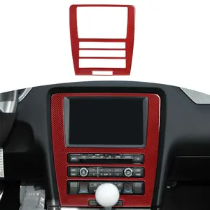 For 2009-2013 Ford Mustang Central Control CD Navigation Panel Trim Cover