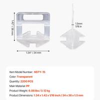 【2200PCS】 1/16" 1.5mm