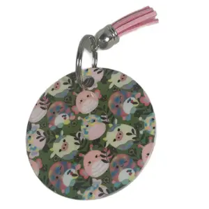 Squishmallow Inspired Squishmallow Sublimation Keychain Double Sided with same design