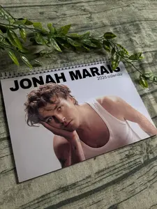 Jonah M Calendar 2026, Merch For Fan, Home Decor, New Year Fan Gift