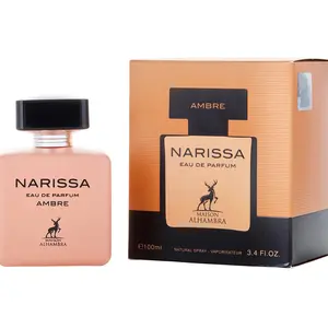 Narissa Ambre by Maison Alhambra 3.4oz Eau De Parfum EDP Women New Sealed Box
