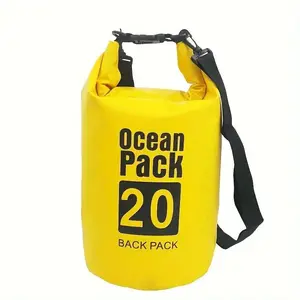 Ocean Pack 5L/10L/20L/30L Dry Bag, Floating Lightweight Bag for Kayaking, Boating, Fishing, Swimming and Camping, Portable Upstream Drift Bag