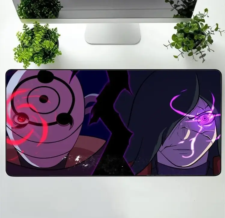Obito X Madara Naruto Anime Desk Mat Mousepad – FASTSHIPPING