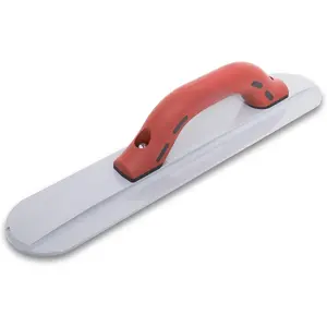 Round End Magnesium Hand Float, 16 Inch x 3-1/8 Inch, Standard DuraSoft Handle, Eliminates Float Marks, Provides Smooth Finish,  the , Concrete Float, 143D
