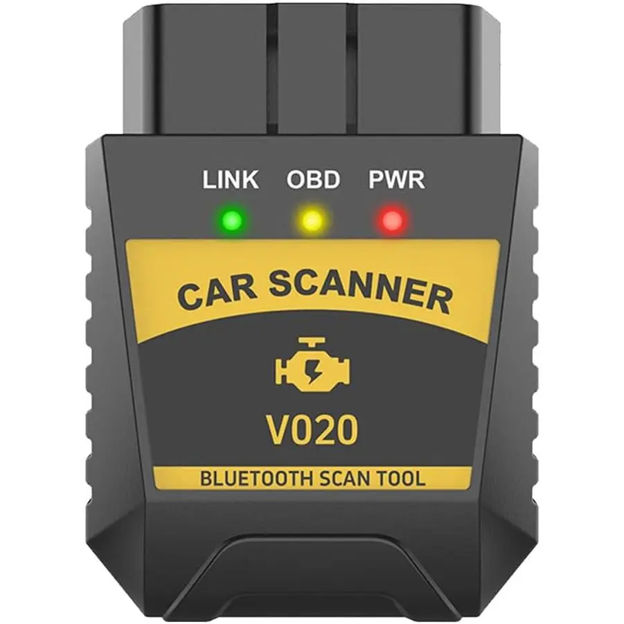 Compact Chinese OBD2 Car Code Scanner - Automotive Diagnosis Scanner, Phone-Connected Vehicle Diagnostic Tool for Resetting/Clearing Engine Error Codes, Compatible with Android Devices