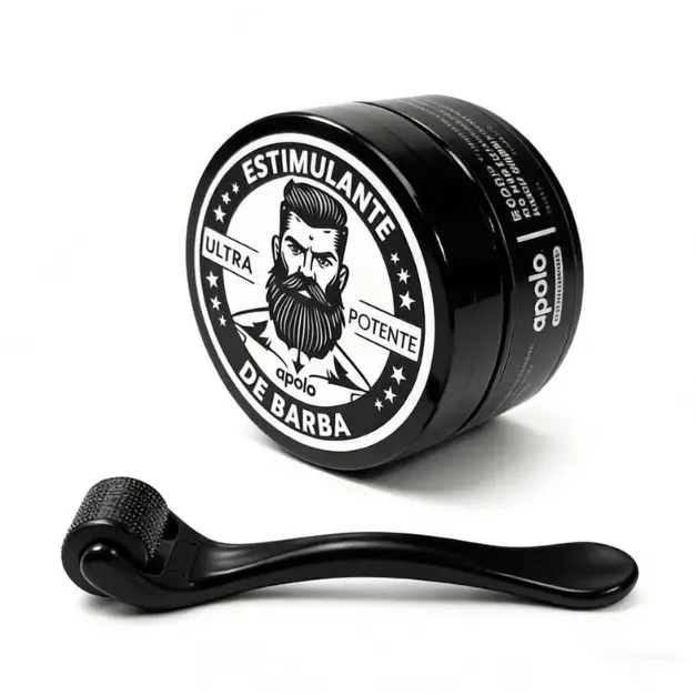 5% Ultra-Strong Minoxidil Beard Growth Balm Kit | Men’s Premium Patchy Beard Repair, Fast-Acting Dormant Follicle Booster, Fill Bald Spots & Boost Thick Full Jawline Beard, No Irritation, Long-Lasting Facial Hair Regrowth