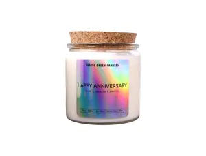 Happy Anniversary Candle
