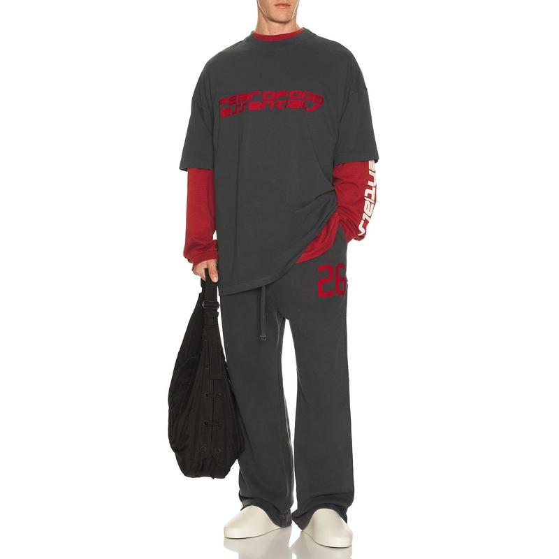 Fear of God ESSENTIALS 90'S Short Sleeve Tee in Iron Grey