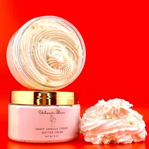 Sweet Vanilla Cream Butter Cream - Moisturizer for dry skin - soft smooth supple skin