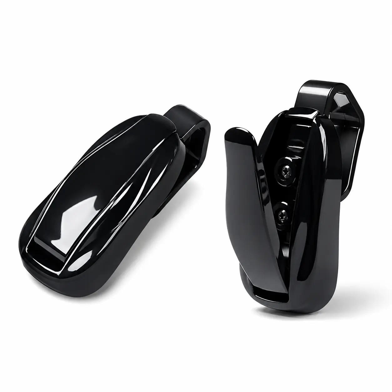 Hidden Glove Box Hook for Tesla Model 3 & Model Y, Car-Shaped Dashboard Accessory Holder, Snap-On Foldable Stowing & Tidying Stylish Car Interior Organizer, Dashboard Accessory Holder Stowing & Tidying