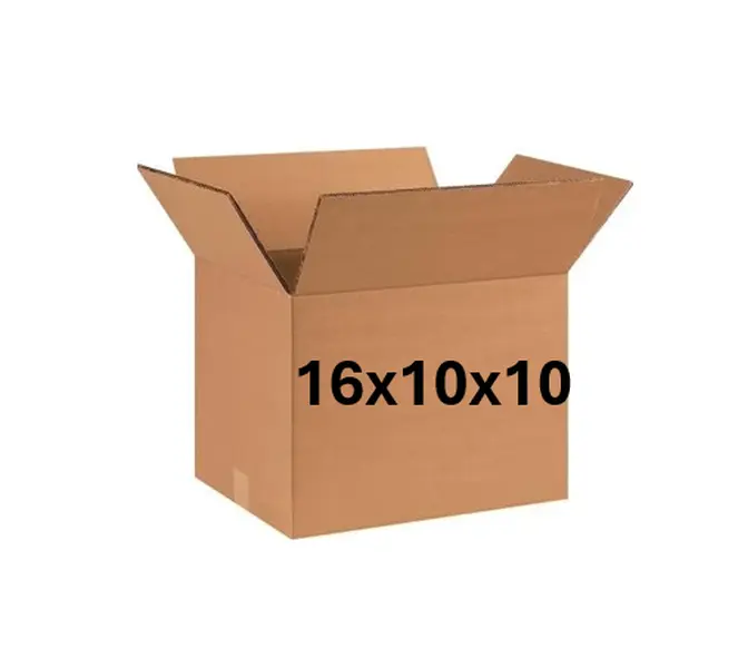 16x10x10 (200 lb) | SINGLE CARDBOARD BOX