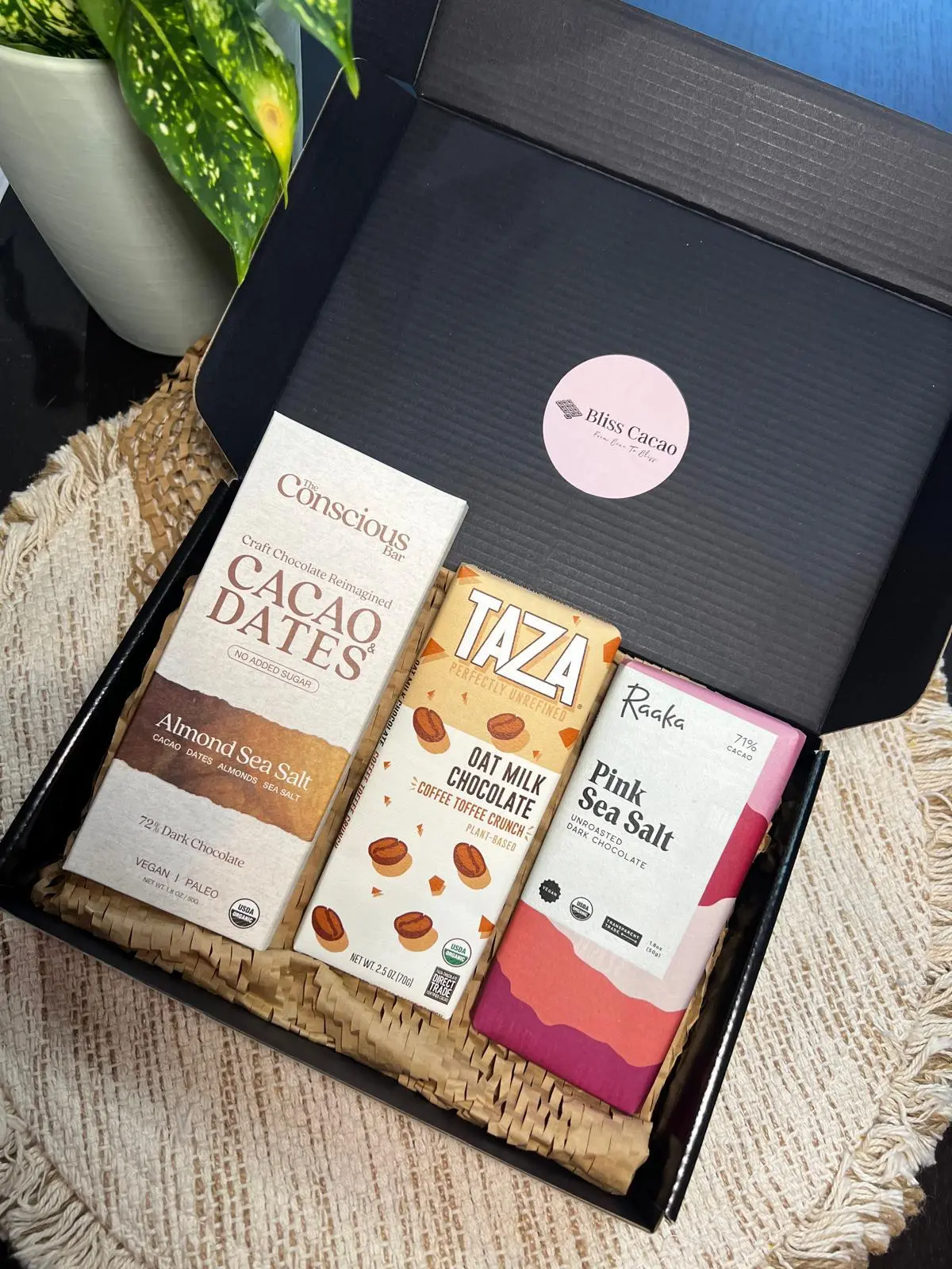Bliss Discovery Box – 3 Craft Chocolate Bars