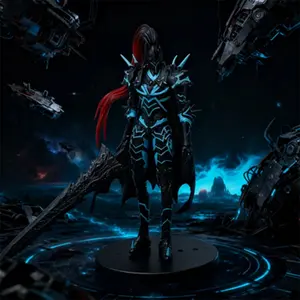 Limited 21cm Solo Leveling Anime Figure Sung Jinwoo Figure Knightmaster Yeglit Figurine PVC Adult Collection Model Toy