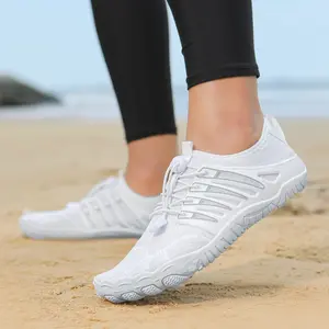 Breathable Quick Dry Water Shoes for Men and Women Professional Anti Slip Outdoor Hiking Slippers Waterproof Wide Toe Aqua Socks for Beach Travel Swimming