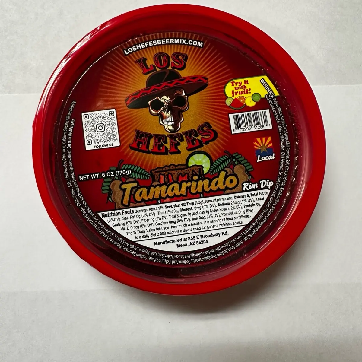 Los hefes Rim Dip Tamarindo Flavor