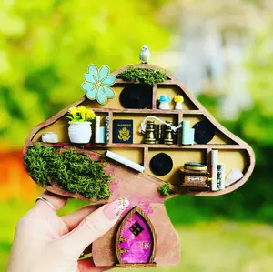 Mushroom Mini Bookshelf DIY Kit