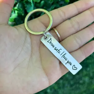 Drive Safe I Love You Keychain Gift - Perfect for Car Lovers beaded keychains motel keychain decorative key fun keychains