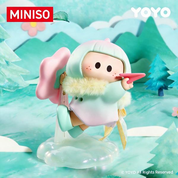 Miniso Yoyo Wind Diary Aromatherapy Plush Figure Blind Box By Yoyojiang, Cute Desk Decor, Kawaii Gift For Girls, Collectible Mystery Box
