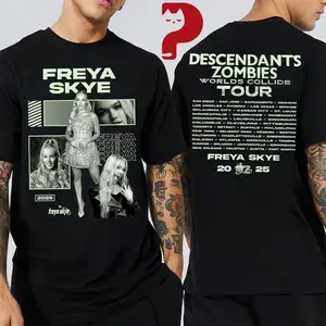 Freya Skye T-shirt, Descendants Zombies Worlds Collide Tour, The Rise Of Red Tee, Descendants Concert, Summer Music Festival 2026