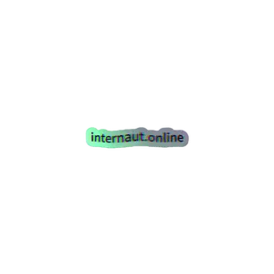 'internaut.online' holographic stickers
