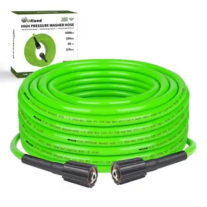 1/4 Pressure Washer Hose 25ft Power Washer Hose M22 14MM Replacement Hose